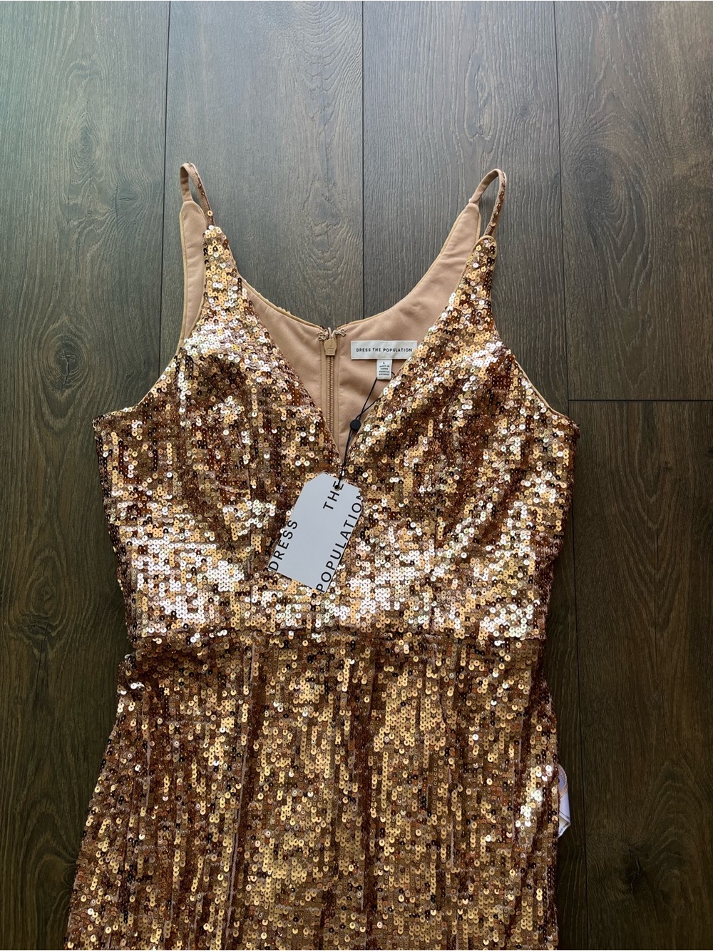 Dress the Population Sequin Gown - Picture 6 of 15